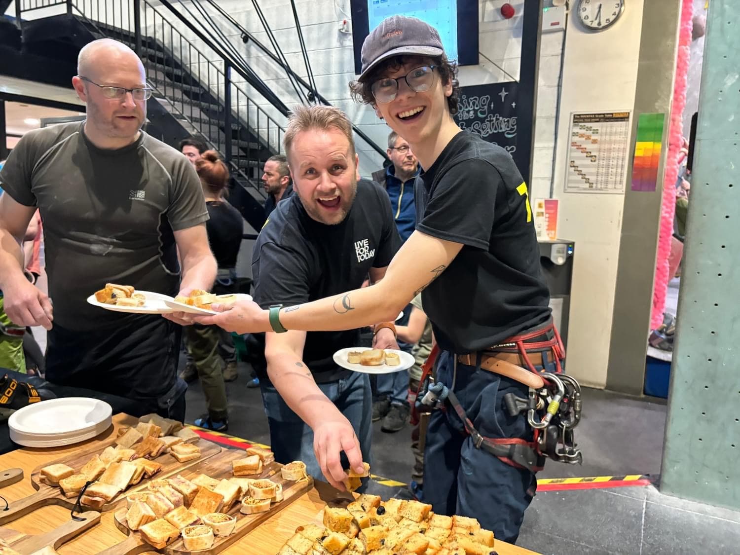 Marc At His Climbing Centre