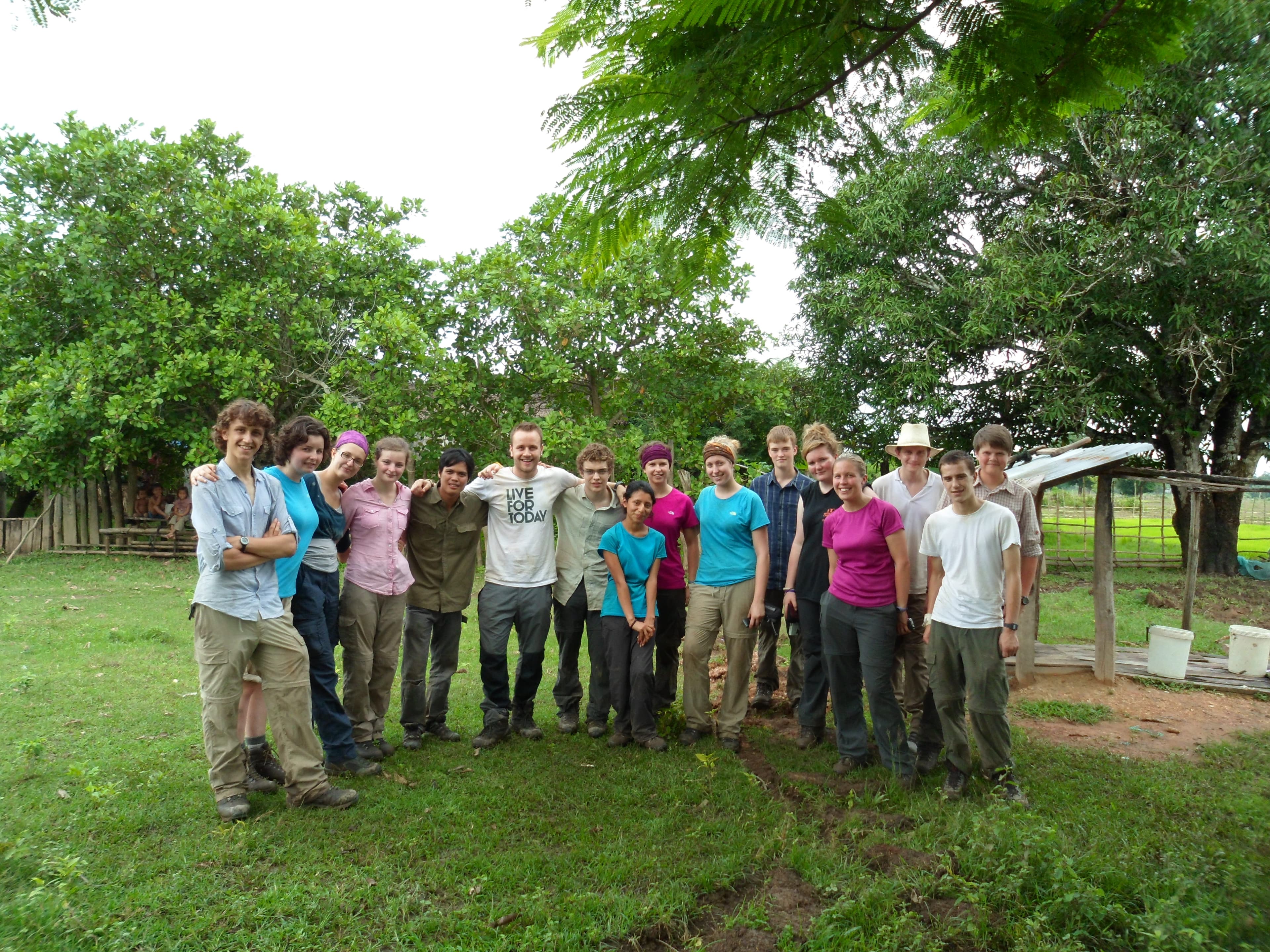 Two Sticks, One Jungle, Sixteen Students