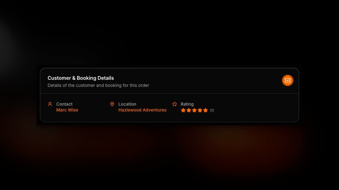 53° Reviews Orders - Dark