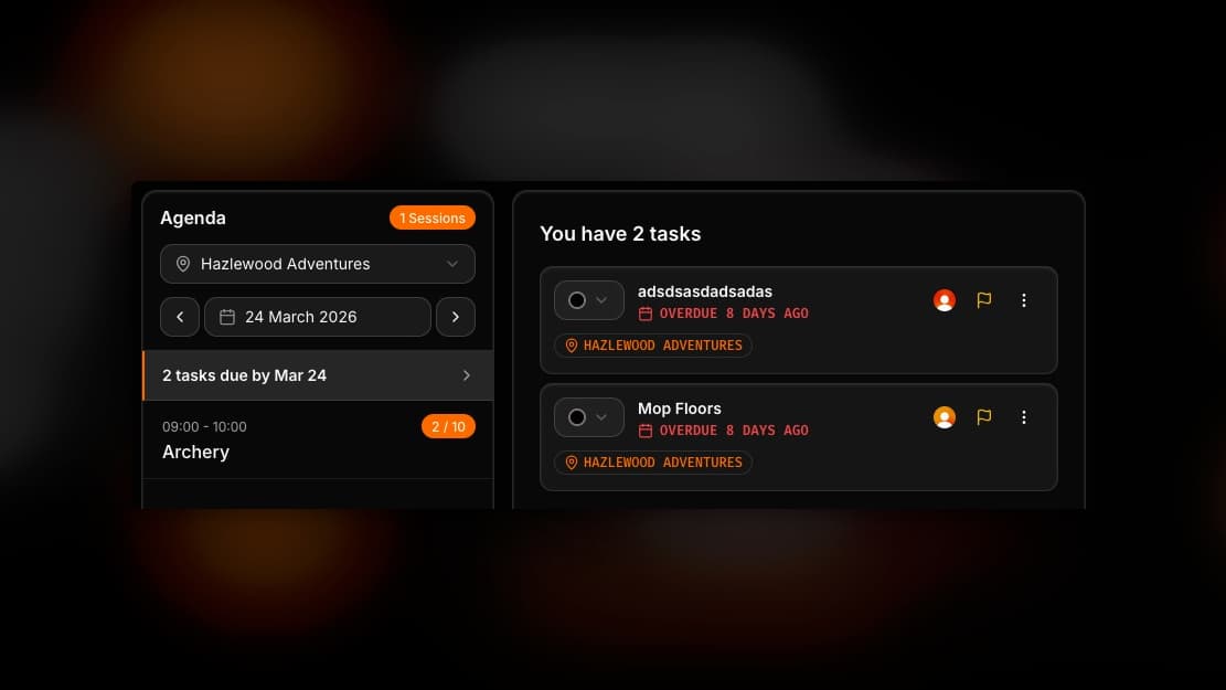 53° Day Plan Tasks - Dark