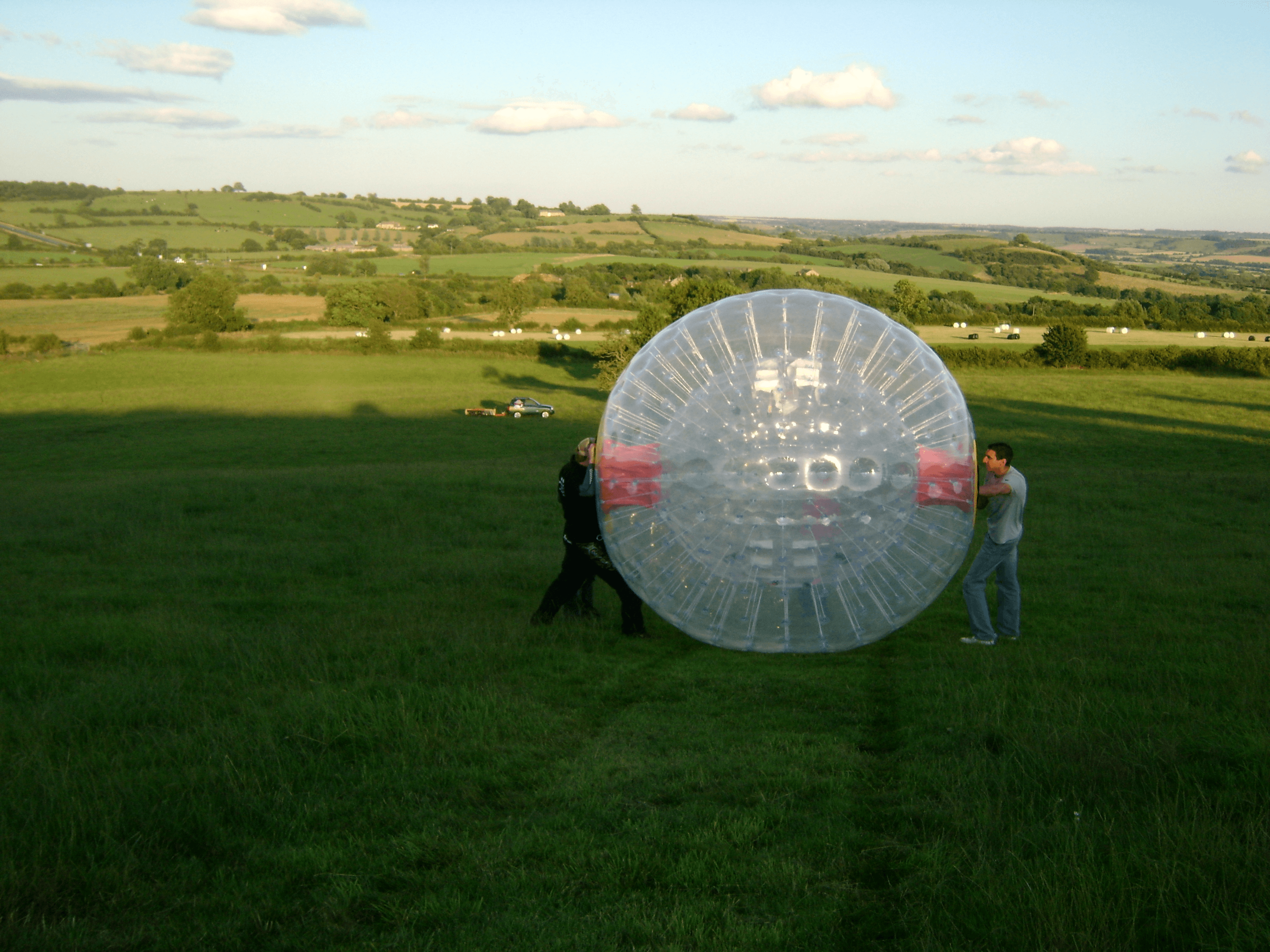 marc's first customers in his fledgling adventure business